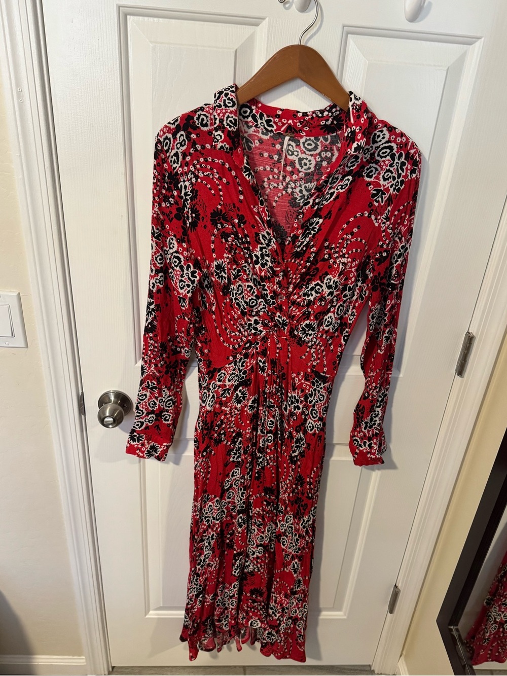 Tough Love Long-Sleeve Midi Dress